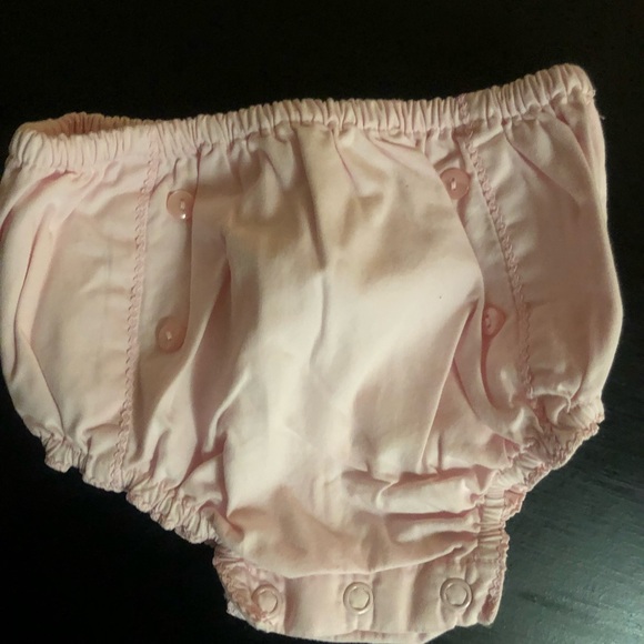 Baby girl dress with matching bloomers - Picture 3 of 3